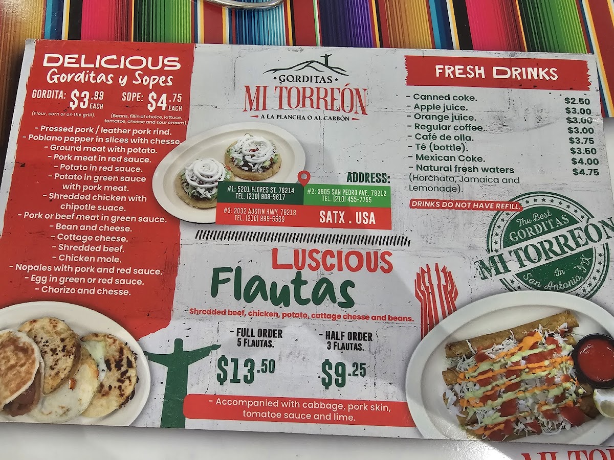 Gorditas Mi Torreón Menu - Image 4